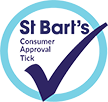 St Bart's Consumer Approval Tick