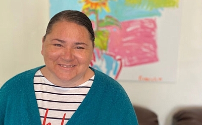 Photo of Teresa smiling